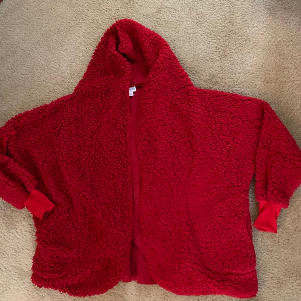 LuLaRoe Teddy Bear Jacket Sweater